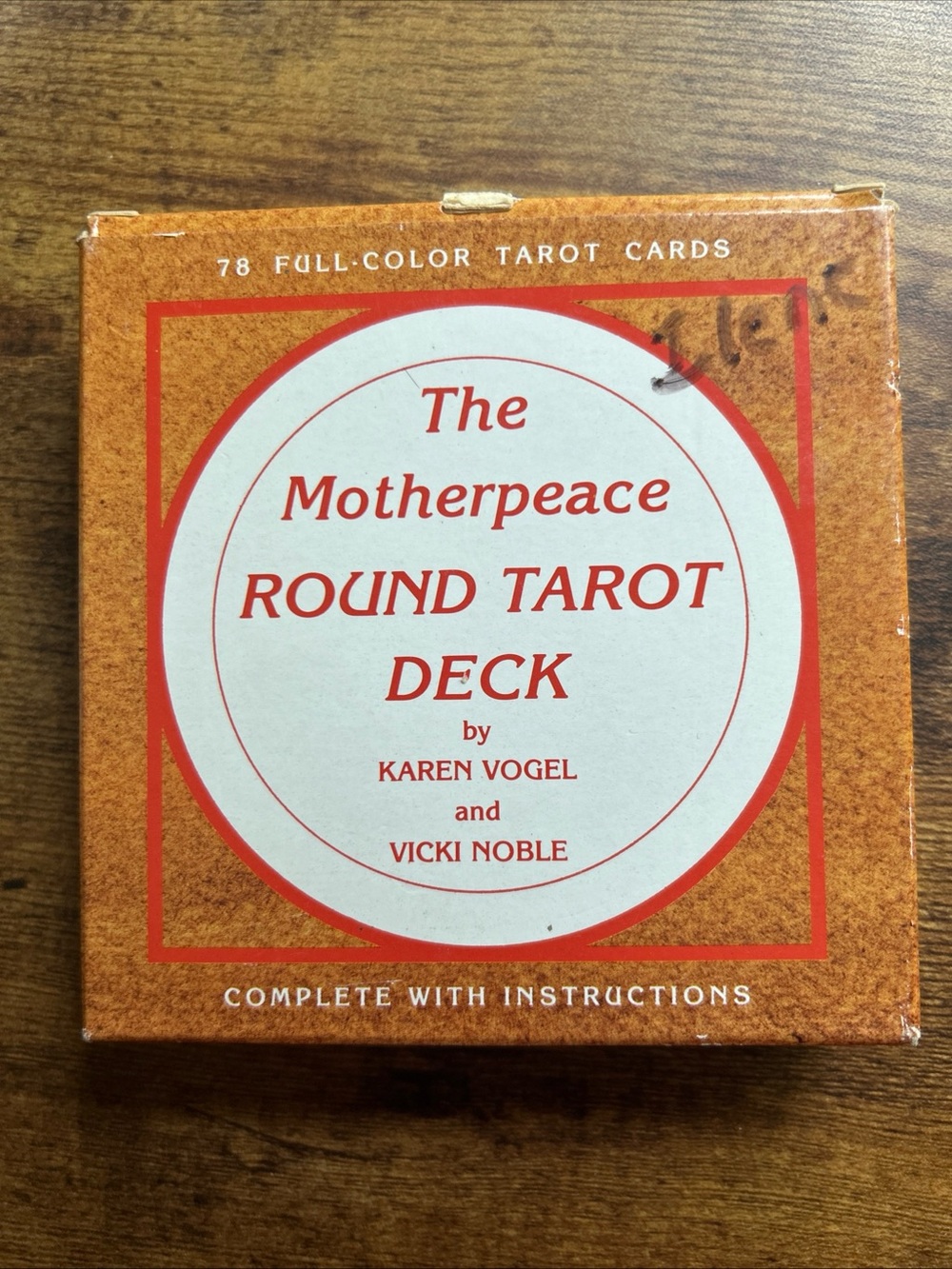 The Motherpeace Round Tarot Deck